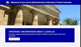 
							         Courts Administration Authority								  
							    