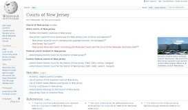 
							         Courts of New Jersey - Wikipedia								  
							    