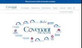 
							         Covenant Health | Careers Center | Welcome								  
							    
