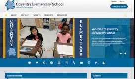
							         Coventry Elementary School / Homepage - York County School Division								  
							    