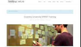 
							         Coventry University SPRINT Training - Disruptive Media Learning Lab								  
							    