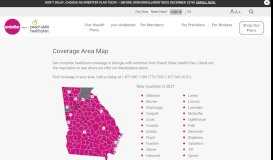 
							         Coverage Area Map | Ambetter from Peach State HealthPlan								  
							    