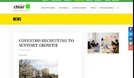 
							         Covestro recruiting to support growth - Eurochlor								  
							    