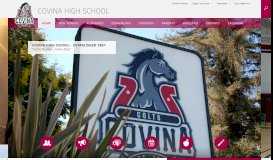
							         Covina High School / Homepage - Covina-Valley Unified School District								  
							    