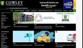 
							         | Cowley International College St Helens								  
							    