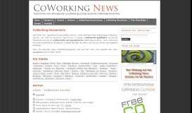 
							         CoWorking-Verzeichnis | CoWorking News								  
							    
