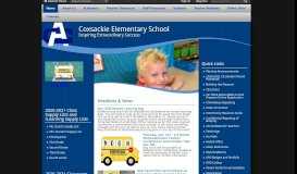 
							         Coxsackie Elementary School / Homepage								  
							    