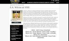 
							         CP World History PPT – Wilcox, E.A. – Valdosta High School								  
							    