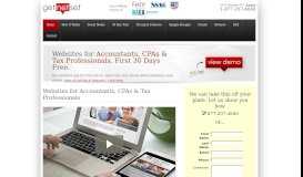 
							         CPA Website Design & Accountant Website Design - First 30 Days Free								  
							    