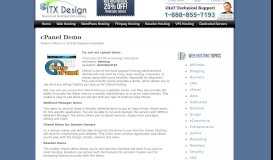 
							         cPanel Demo | ITX								  
							    