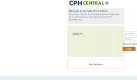 
							         CPH Registration & Verification Portal								  
							    