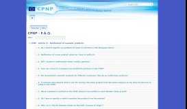 
							         CPNP - Cosmetic Products Notification Portal - europa.eu								  
							    