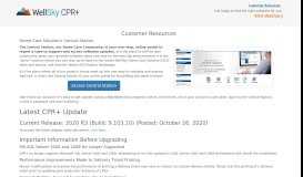 
							         CPR+ Customer Software Updates and Links								  
							    
