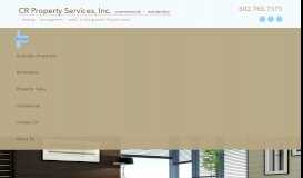 
							         CR Property Services, Inc.: Home								  
							    