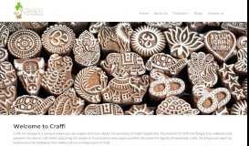 
							         Craffi | Indian Handicrafts | Informative Handicrafts Portal								  
							    