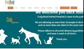 
							         Craig Road Animal Hospital – Full Service Animal Hospital in Las ...								  
							    
