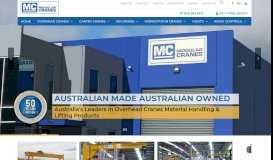 
							         Crane Manufacturers Australia | Jib, Overhead, Gantry Cranes Servicing								  
							    
