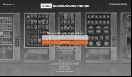 
							         Crane Merchandising Systems B2B Ordering Portal								  
							    
