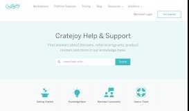 
							         Cratejoy Support | Knowledge Base, Seller Community, Feature ...								  
							    