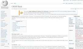 
							         CRDB Bank - Wikipedia								  
							    