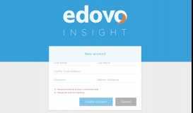 
							         Create Account - Edovo								  
							    