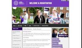 
							         Create Account - Online Welcome | Leeds Beckett University								  
							    