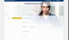 
							         Create new account | AMA Insurance Provider Portal								  
							    