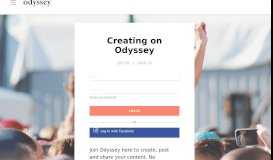 
							         Create - Odyssey								  
							    