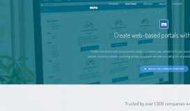 
							         Create web portals with m-Power | Customer and Employee Portals								  
							    