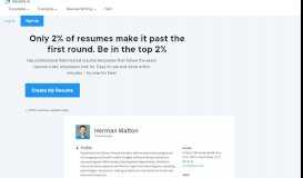
							         Create Your Job Winning Resume · Resume.io								  
							    