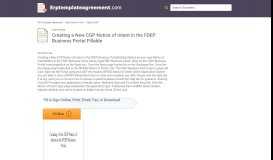 
							         Creating a New CGP Notice of Intent in the FDEP Business Portal Fill ...								  
							    