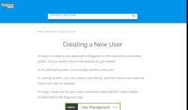 
							         Creating a New User | User Management | Regpack Help ...								  
							    