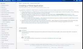 
							         Creating a Portal Application - Developer Wiki - Confluence - ONAP Wiki								  
							    