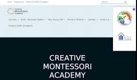 
							         Creative Montessori Academy | Tuition-Free Montessori Education ...								  
							    