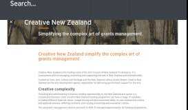 
							         Creative New Zealand - Fusion5								  
							    