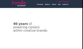
							         Creative Recruitment Agency: Media Jobs In London - Handle ...								  
							    