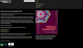 
							         Creativity Portal								  
							    
