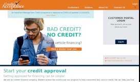 
							         Credit Acceptance Customers – Subprime Auto Financing - Credit ...								  
							    