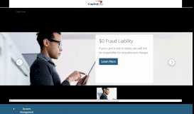 
							         Credit Card Benefits | Capital One								  
							    