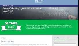 
							         Credit Card - Elan Financial Services								  
							    