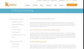 
							         Credit Card Processing | Kareo								  
							    