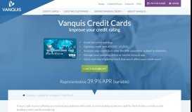 
							         Credit Cards – Apply Online Today | Vanquis - Vanquis Bank								  
							    
