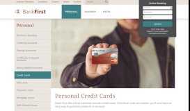 
							         Credit Cards - Bank First - Bank First National								  
							    
