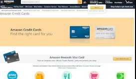 
							         Credit Cards: Credit & Payment Cards - Amazon.com								  
							    