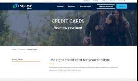 
							         Credit Cards | INTRUST Bank								  
							    