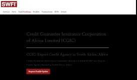 
							         Credit Guarantee Insurance Corporation (CGIC) - Export ...								  
							    