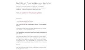 
							         Credit Repair Cloud just keeps getting better | Credit Repair Cloud ...								  
							    
