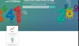 
							         Credit Savvy - Free credit score and credit report summary								  
							    