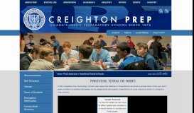 
							         Creighton Prep: PowerSchool Tutorial for Parents								  
							    
