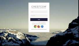 
							         Crestcom Learning Portal: Log In								  
							    